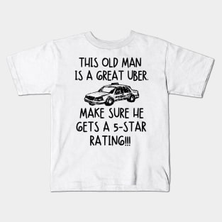 Never underestimate this old man! Kids T-Shirt